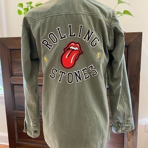 Rolling Stones Army Green Jacket